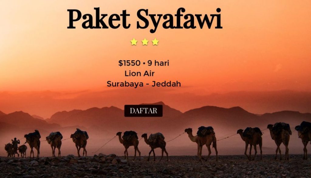 Paket Syafawi 9 hari with Lion Air