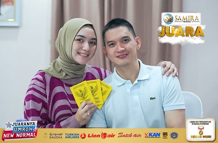 Citra Kirana Dan Rezky Adhitya Umroh Bersama Samira Travel