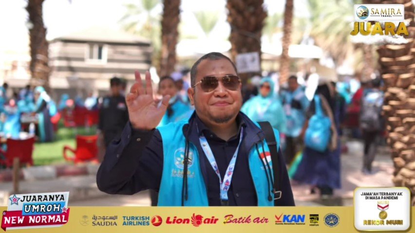 Sebanyak 1,576 Jamaah Umroh Samira Travel melakukan ziarah ke Jabal Uhud pada 9 September 2022.