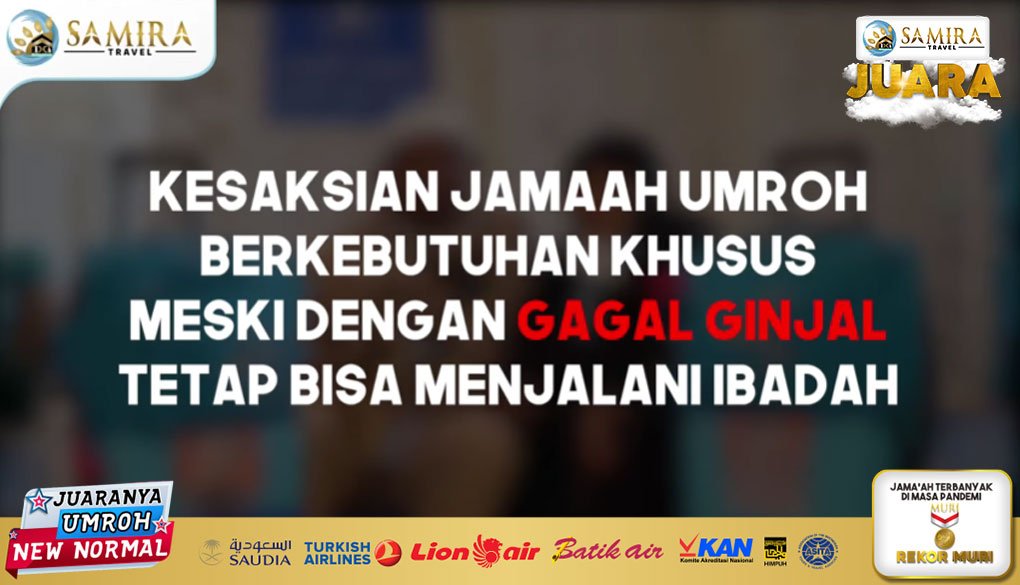 Testimoni Jama'ah Samira Pasien Cuci Darah