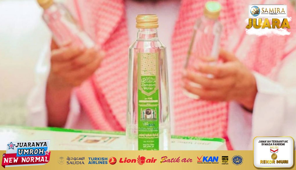 Saudi Luncurkan Botol Air Zamzam Kemasan Baru, Gratis bagi Pengunjung Masjdil Haram