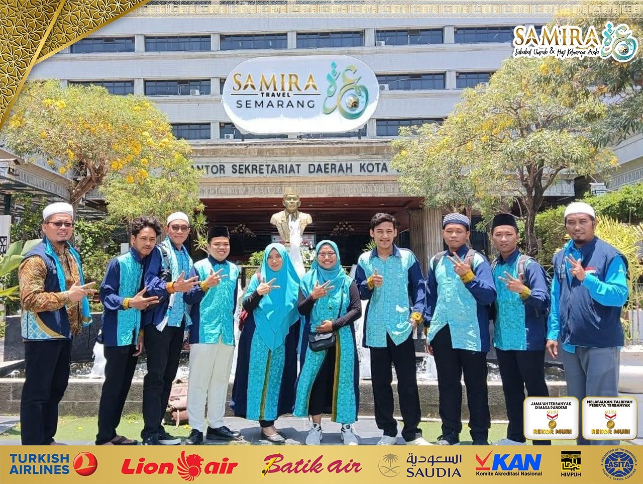 Samira Travel cabang Semarang, Mendapatkan Kepercayaan oleh Pemkot Kota Semarang