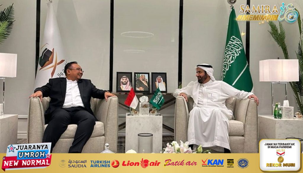 Temui Menteri Haji Saudi, Menag Bahas Peningkatan Layanan Haji di Masyair