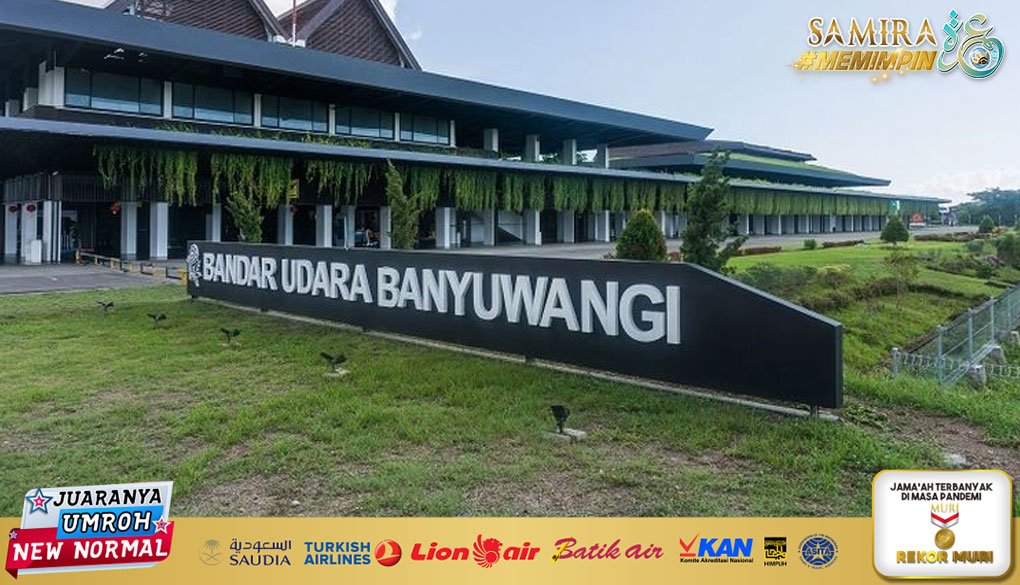 Pemberangkatan Jemaah Umrah Langsung dari Bandara Banyuwangi