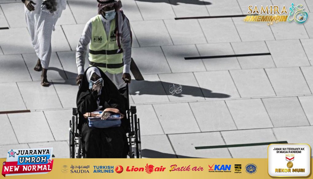 Segini Tarif Sewa Kursi Roda di Masjidil Haram