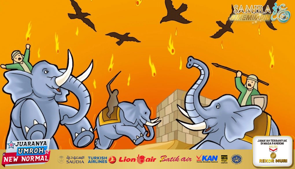 Kisah Keperkasaan Burung Ababil