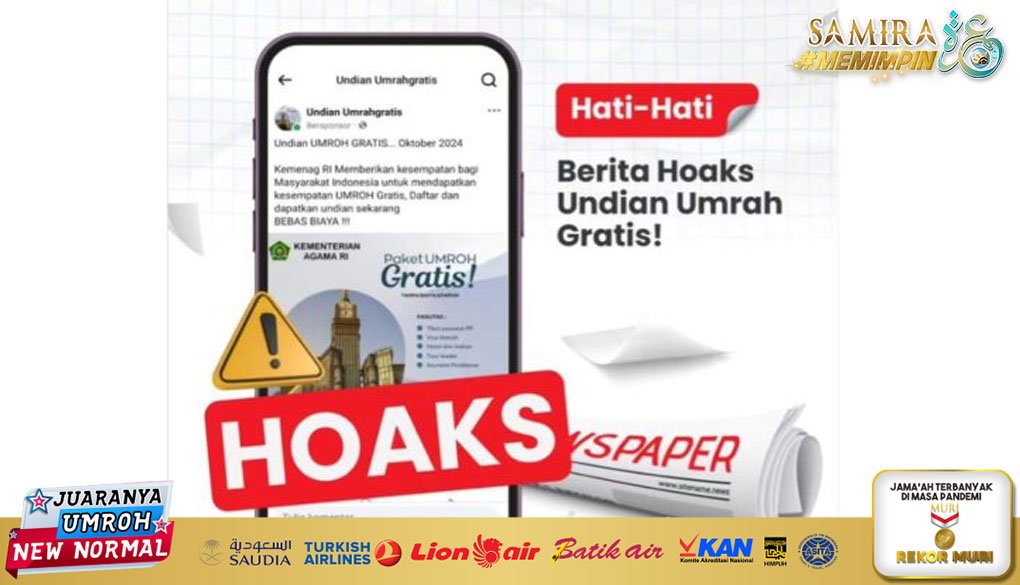 Waspada Hoax! Kemenag Undian Umroh Gratis