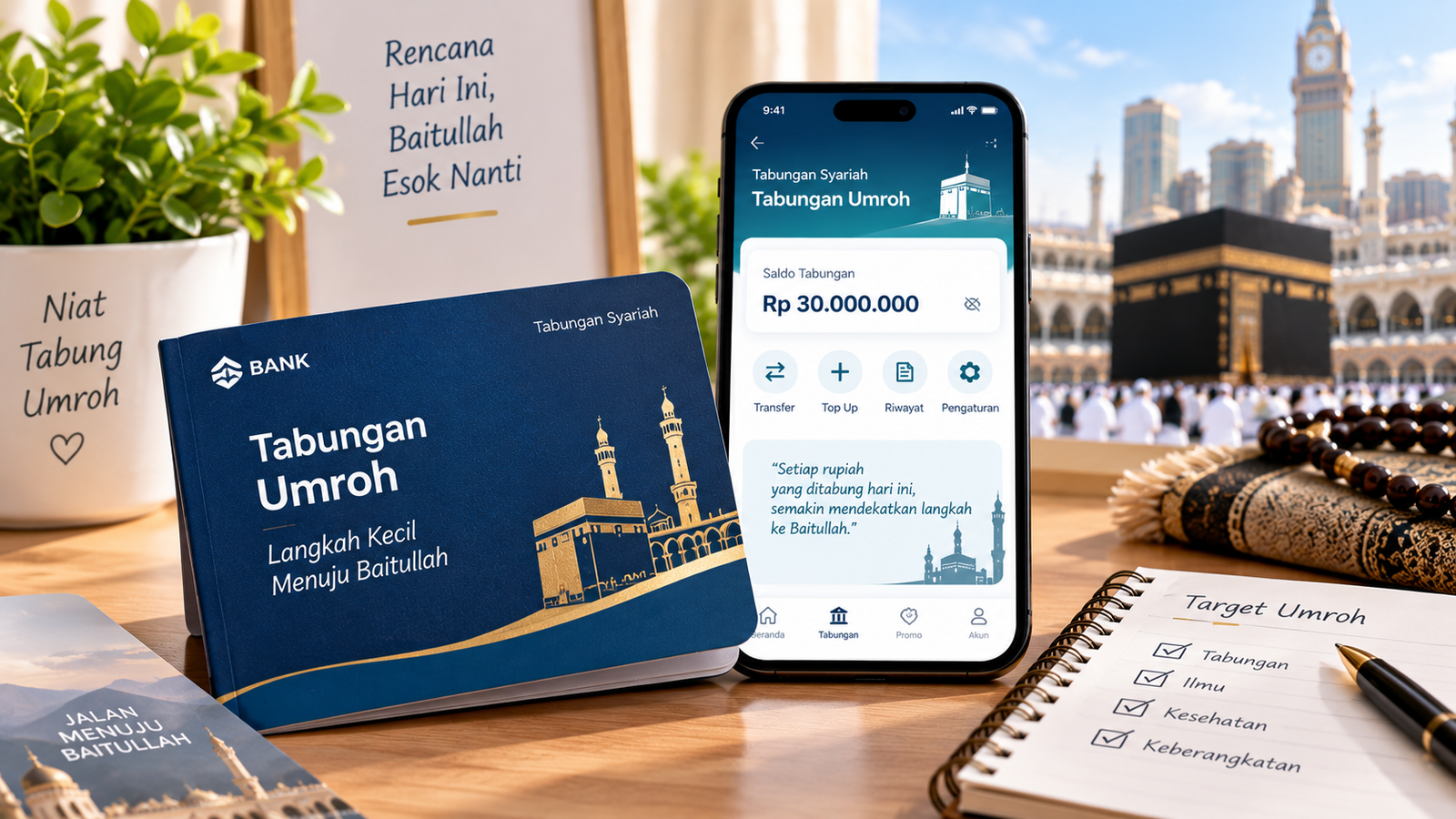 Cara Menabung Umroh Sejak Dini